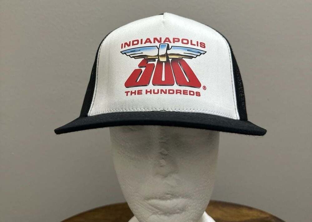 The Hundreds Indianapolis 500 Snapback Trucker‎ Hat Black White